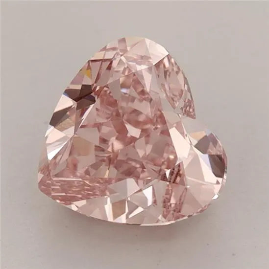 2.07ct Heart Lab Grown Diamond (Colour Fancy Intense Pink, Clarity VVS2, IGI Certified)