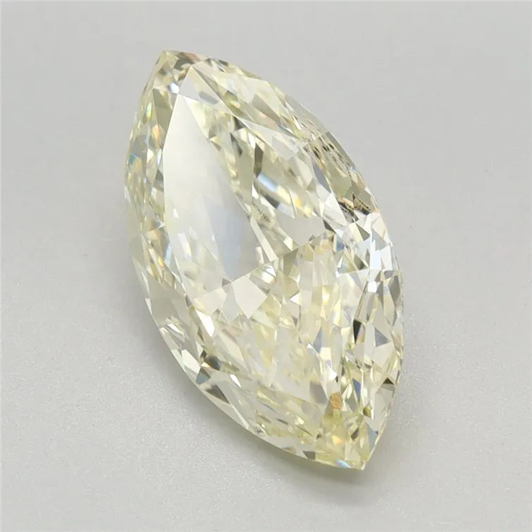 2.14ct Marquise Lab Grown Diamond (Colour Fancy Yellow, Clarity VVS2, IGI Certified)