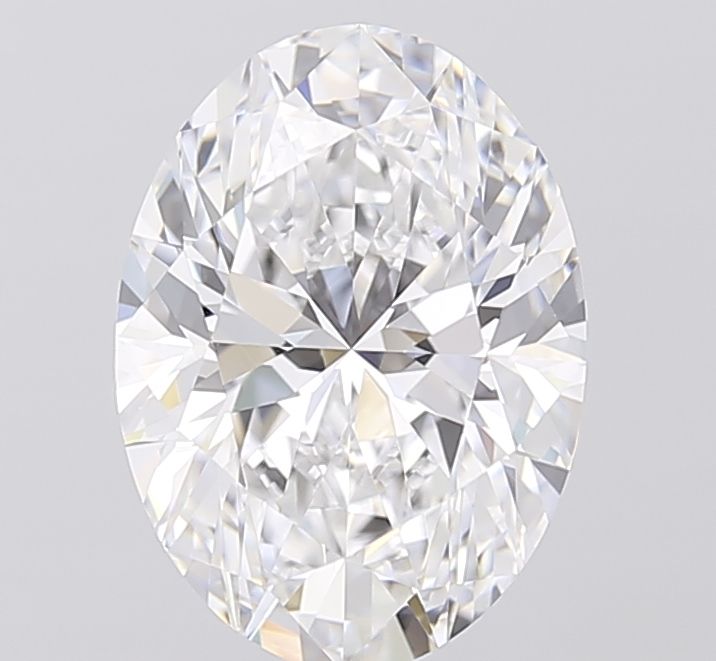 3.01 Carat D-IF Oval Lab Diamond