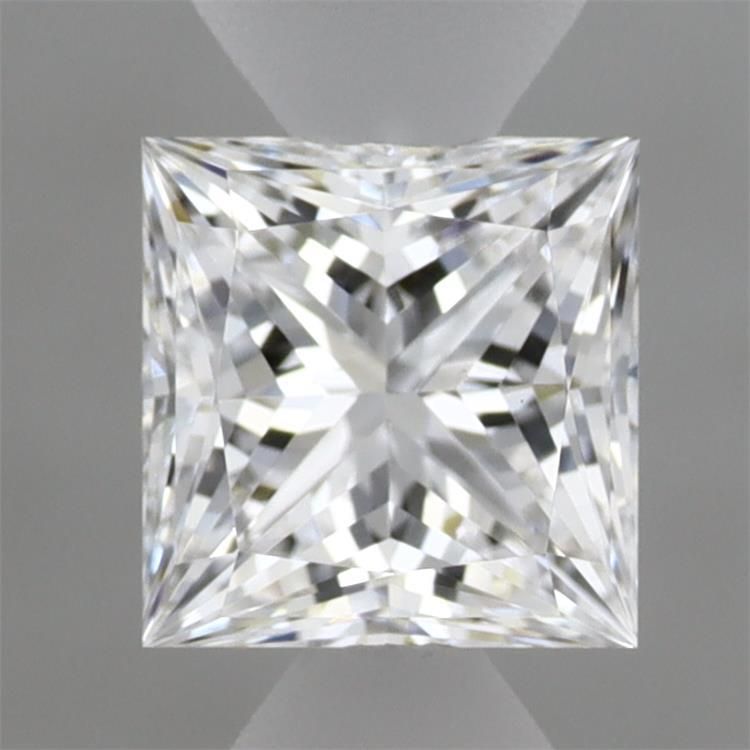 0.90 Carat D-VVS2 Princess Lab Diamond