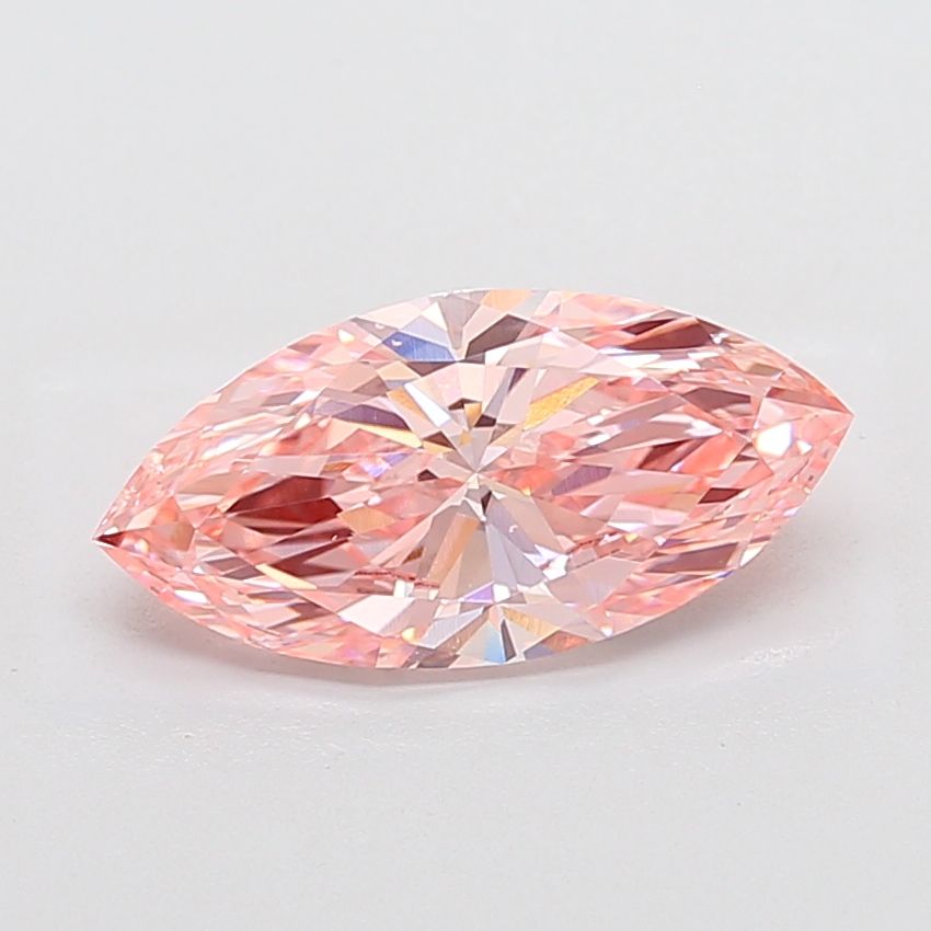 3.00 Carat Marquise Cut Fancy Pink