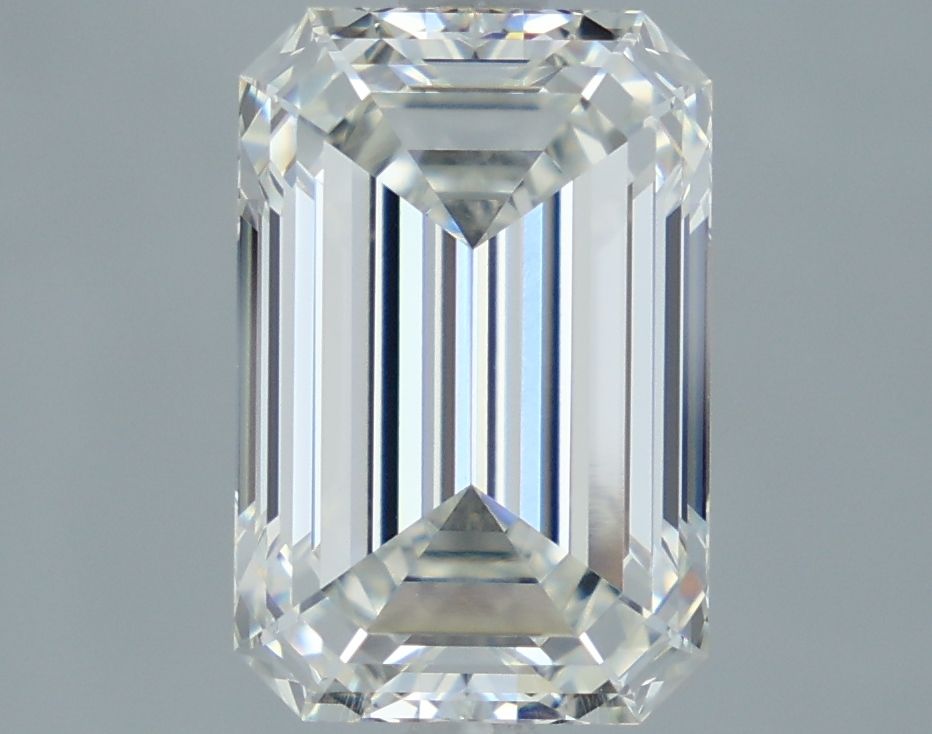 4.12 Carat F-VVS1 Emerald Lab Diamond