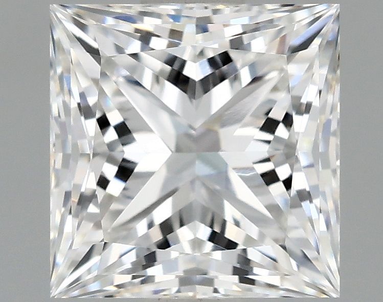 1.59 Carat E-VVS2 Princess Lab Diamond