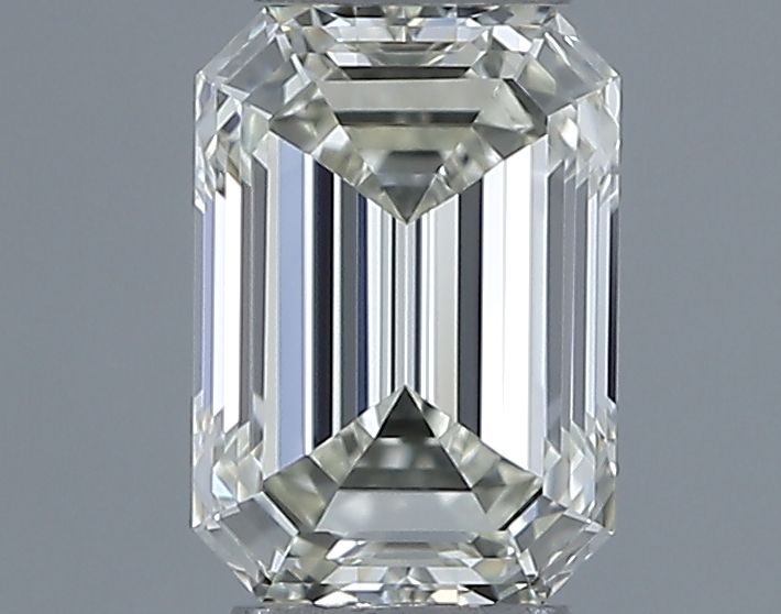 0.61 Carat K-VVS1 Emerald Cut Diamond