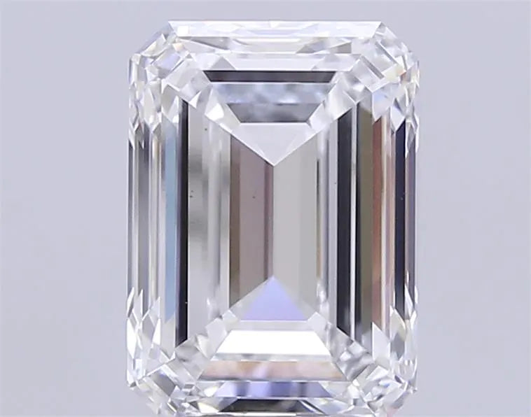 7.01ct Emerald Lab Grown Diamond (Colour D, Clarity VS1, IGI Certified)