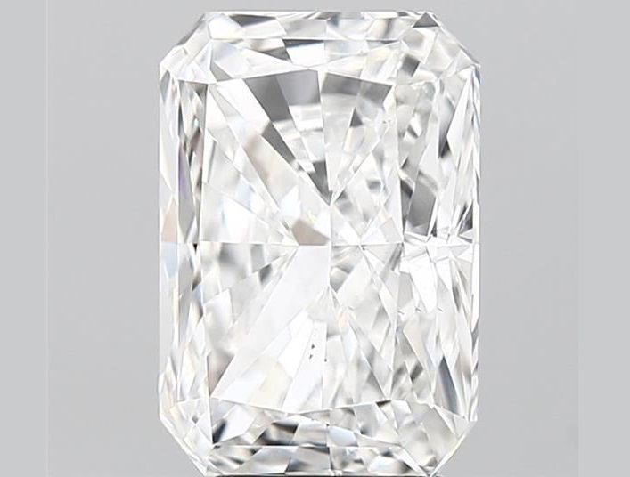 4.53 Carat F-VS2 Radiant Lab Diamond