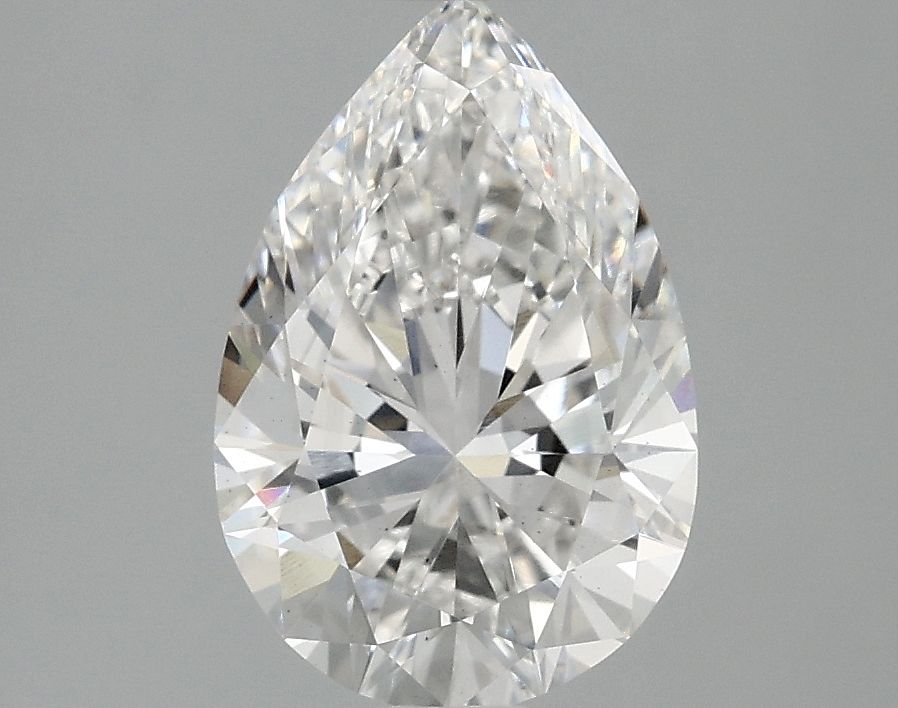 1.91 Carat F-VS2 Pear Lab Diamond