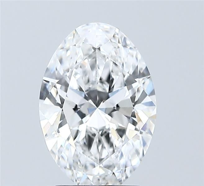 2.00 Carat D-VVS2 Oval Lab Diamond