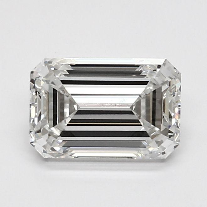 1.71 Carat F-VS2 Emerald Lab Diamond