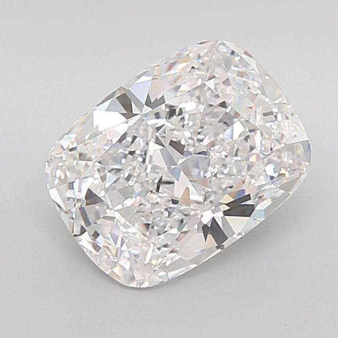 3.01 Carat D-VVS2 Cushion Lab Diamond