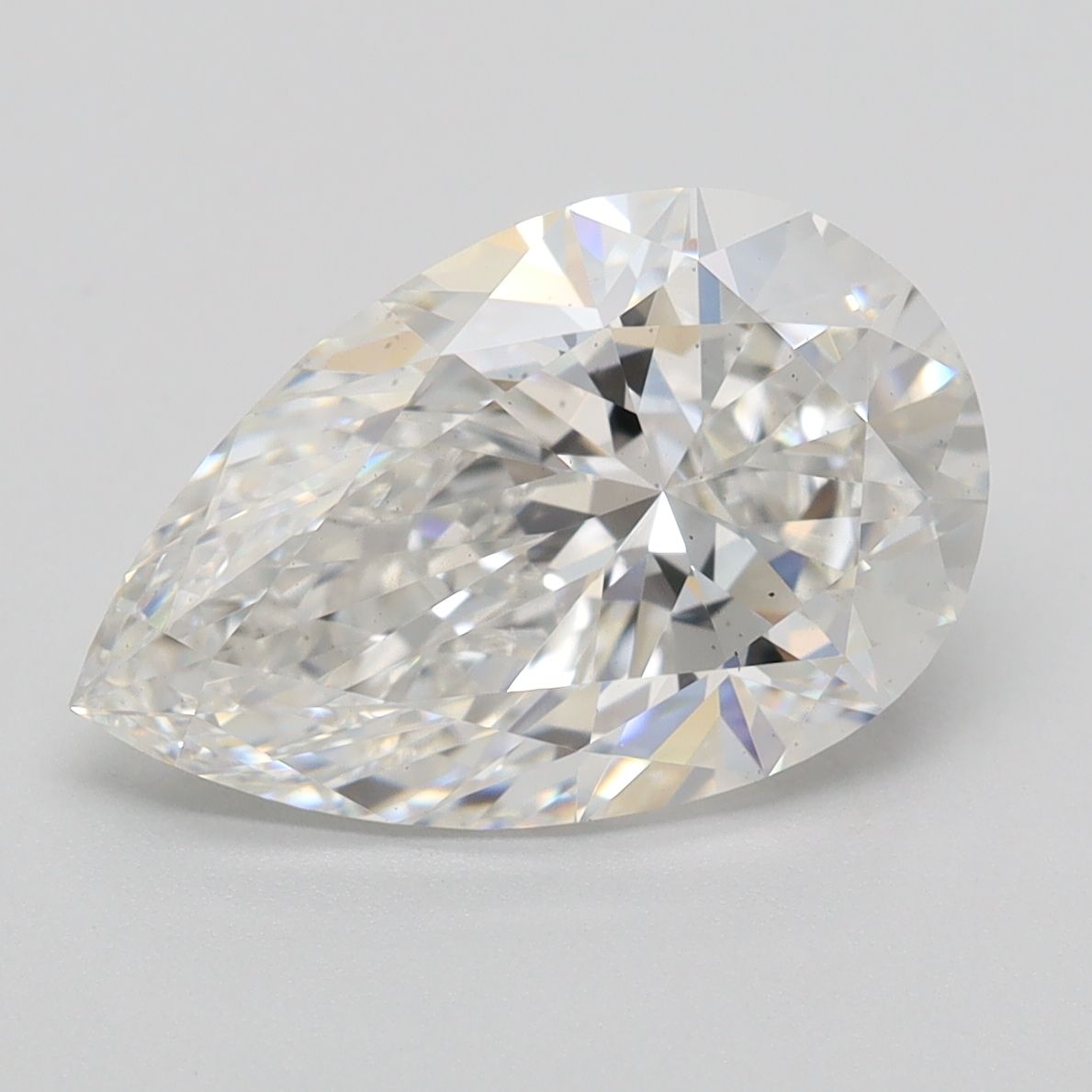 2.67 Carat E-VS2 Pear Lab Diamond