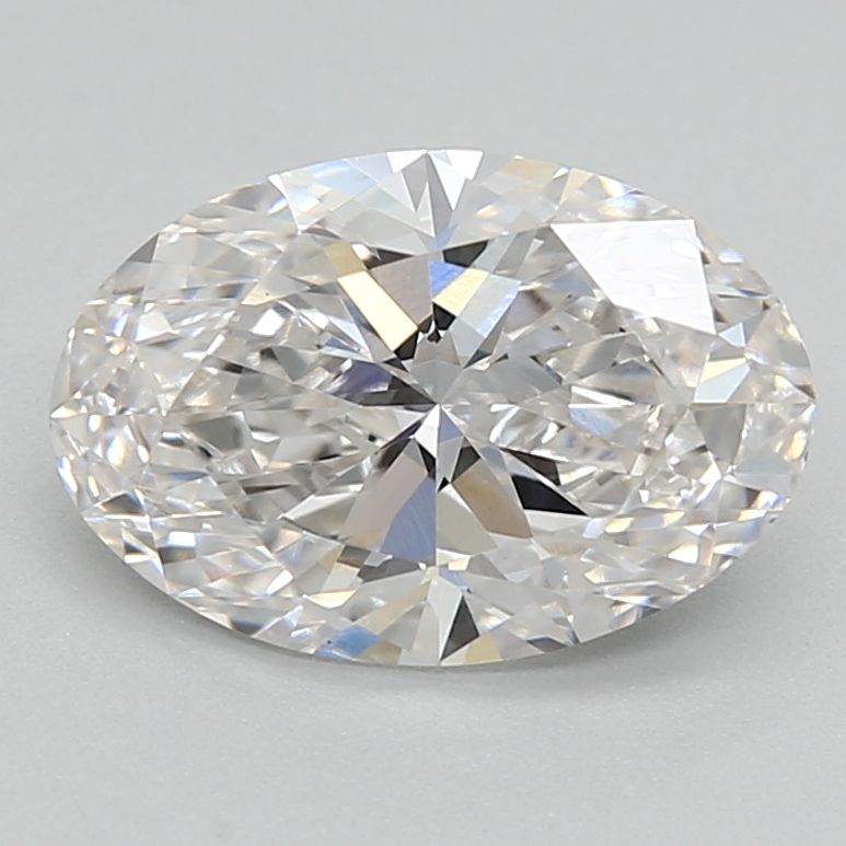 1.54 Carat F-VS1 Oval Lab Diamond