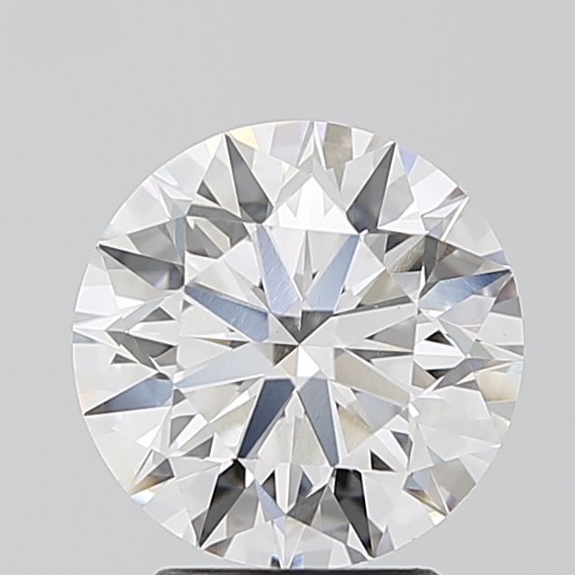 2.7 Carat F-VVS2 Round Lab Diamond