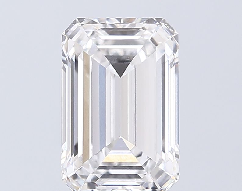 3.02 Carat D-VVS1 Emerald Lab Diamond