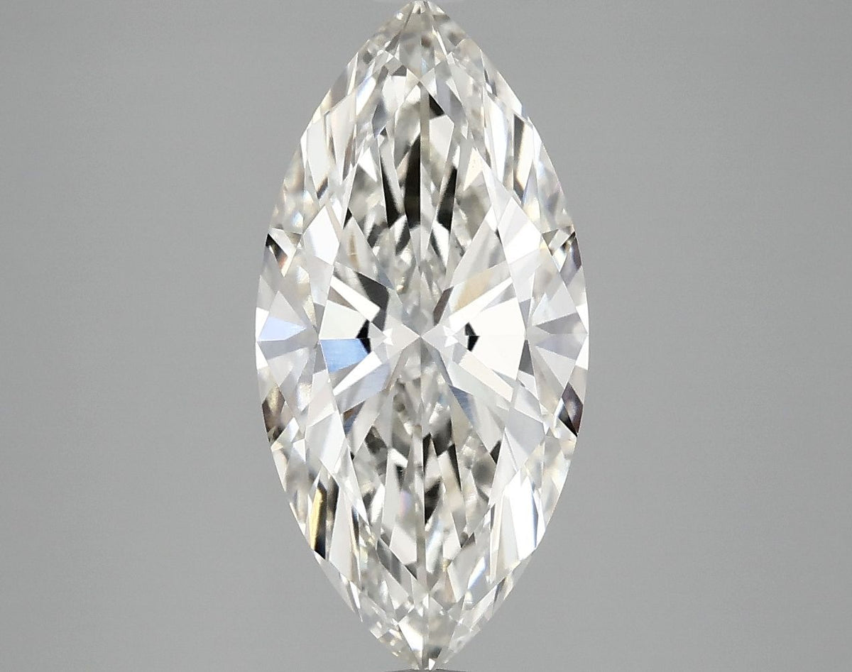 2.97 Carat H-VVS2 Marquise Lab Diamond