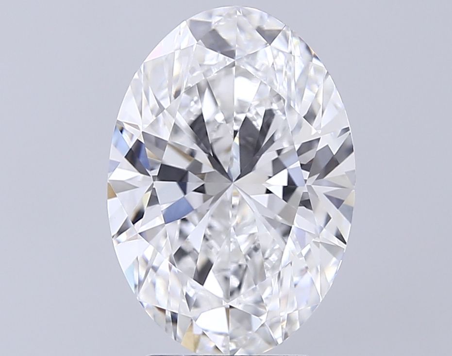 4.1 Carat D-VVS2 Oval Lab Diamond