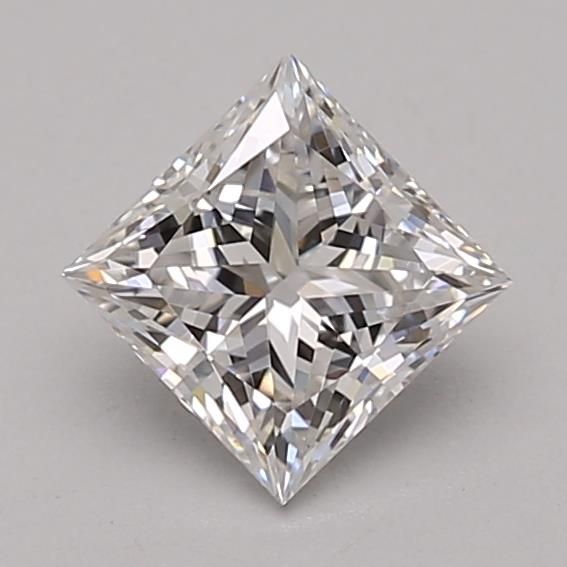 0.79 Carat D-VVS2 Princess Lab Diamond