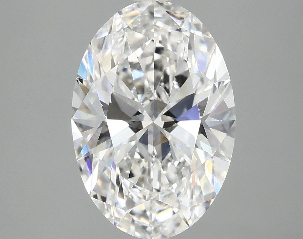2.82 Carat E-VVS2 Oval Lab Diamond