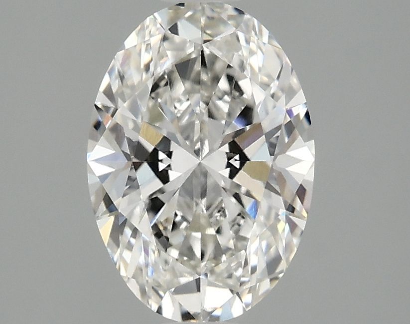 1.63 Carat G-VVS2 Oval Lab Diamond