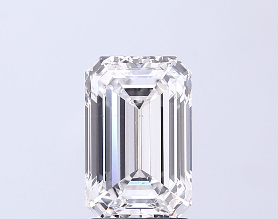 2.6 Carat D-VS1 Emerald Lab Diamond