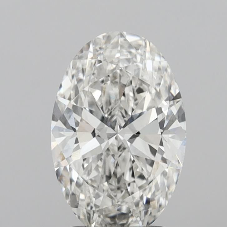 2.00 Carat G-VS1 Oval Lab Diamond
