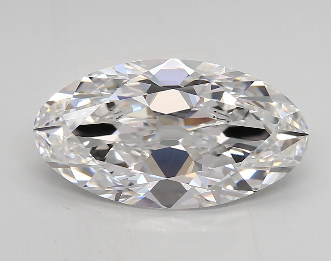 4.04 Carat D-VVS1 Oval Lab Diamond