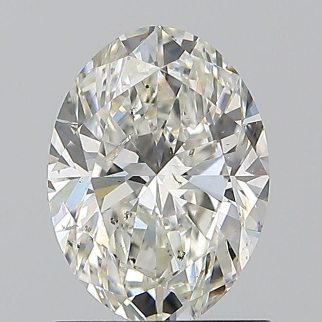 1.20 Carat J-SI2 Oval Cut Diamond
