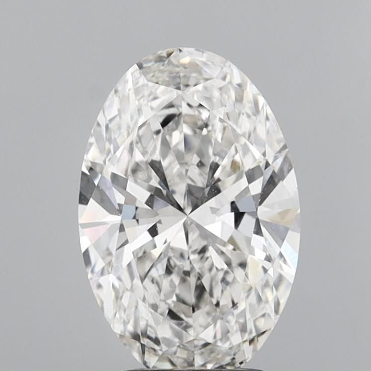 3.00 Carat G-VS2 Oval Lab Diamond