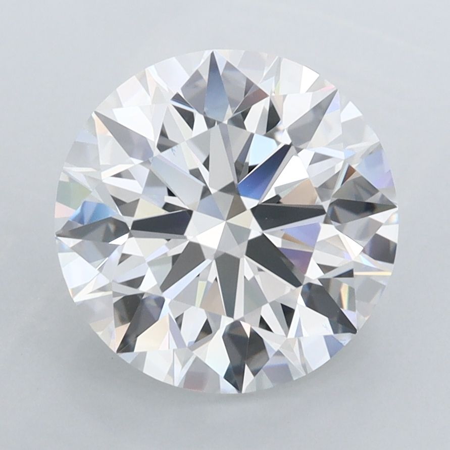 2.97 Carat D-FL Round Lab Diamond