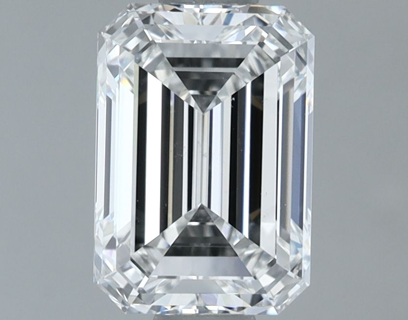 1.53 Carat F-VS2 Emerald Cut Diamond