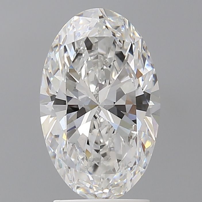 2.55 Carat E-VVS2 Oval Lab Diamond