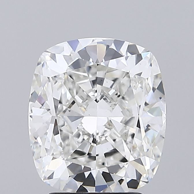 3.20 Carat G-VS1 Cushion Lab Diamond