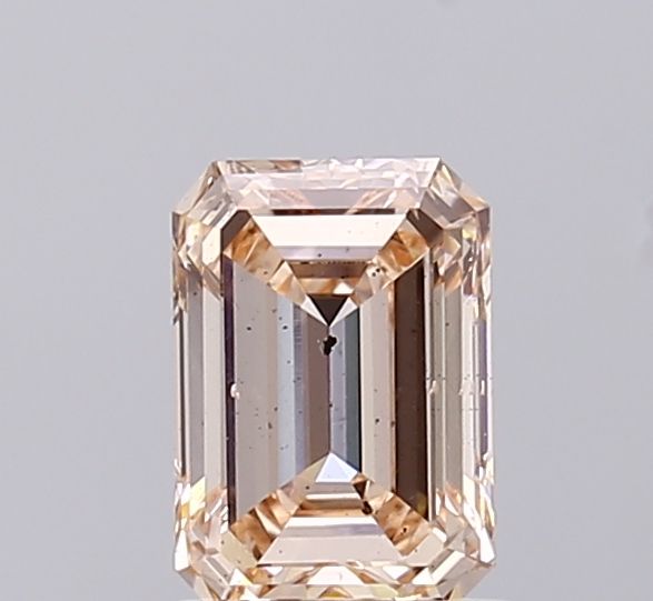 1.01 Carat Emerald Cut Fancy Pink