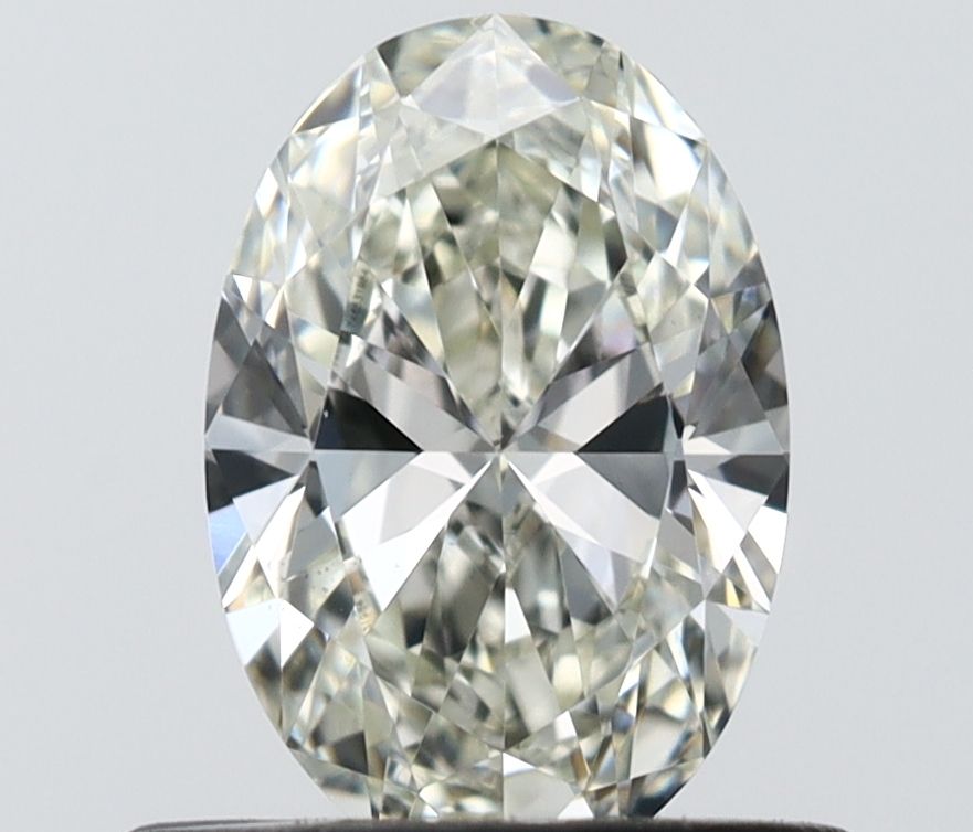 0.50 Carat J-VS2 Oval Cut Diamond