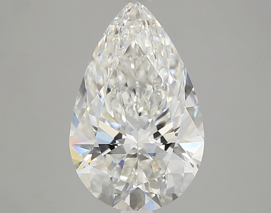 2.63 Carat F-VS1 Pear Lab Diamond