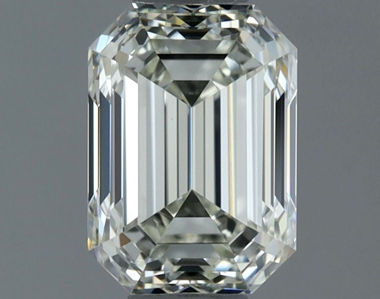 0.71 Carat J-VVS1 Emerald Cut Diamond