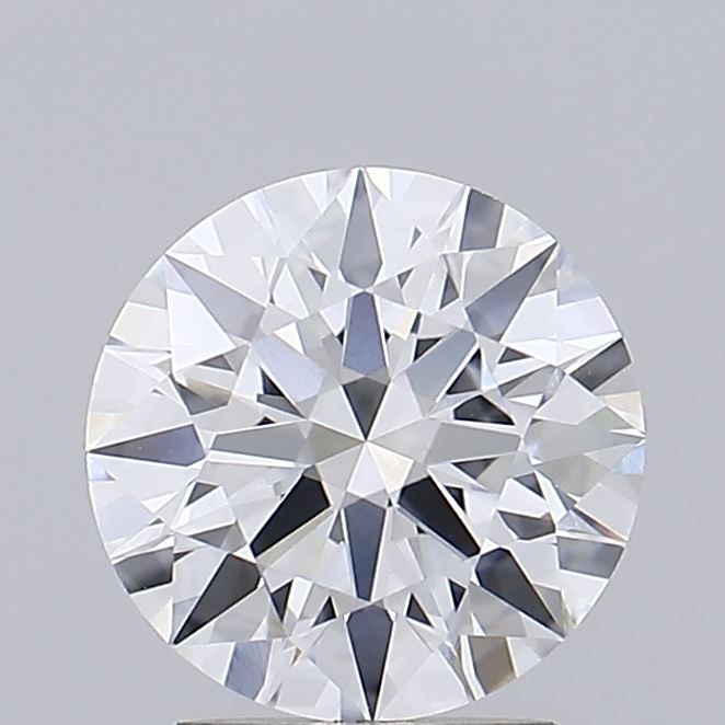 1.96 Carat D-VVS2 Round Lab Diamond