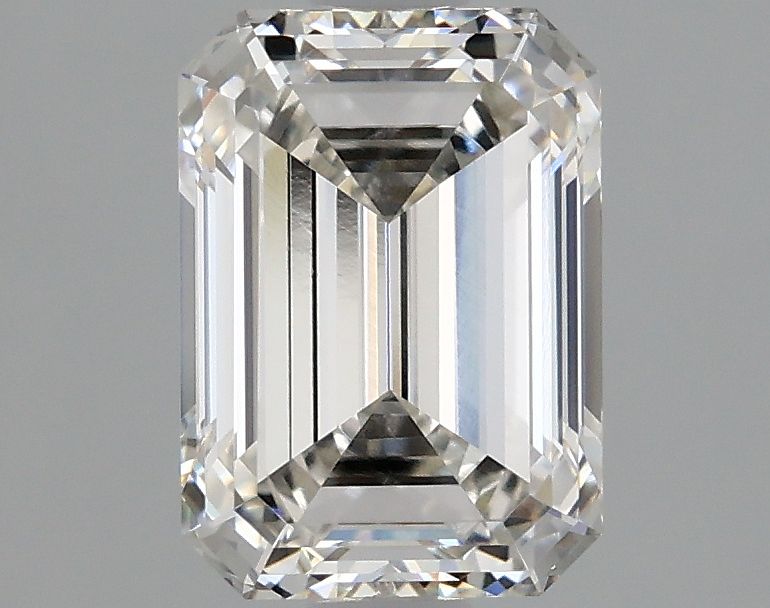 1.61 Carat H-VVS1 Emerald Lab Diamond