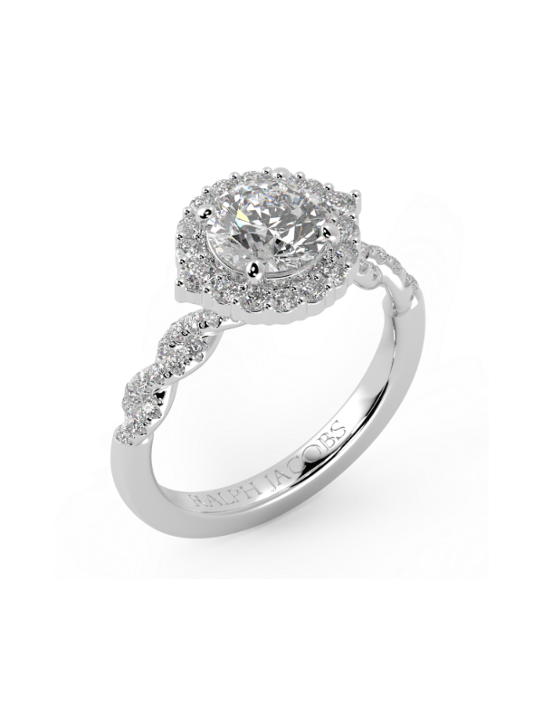 Lily Moissanite Engagement Ring