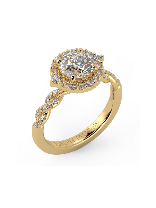 Lily Moissanite Engagement Ring