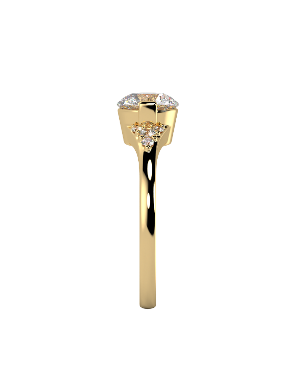 Kenzie Moissanite Engagement Ring