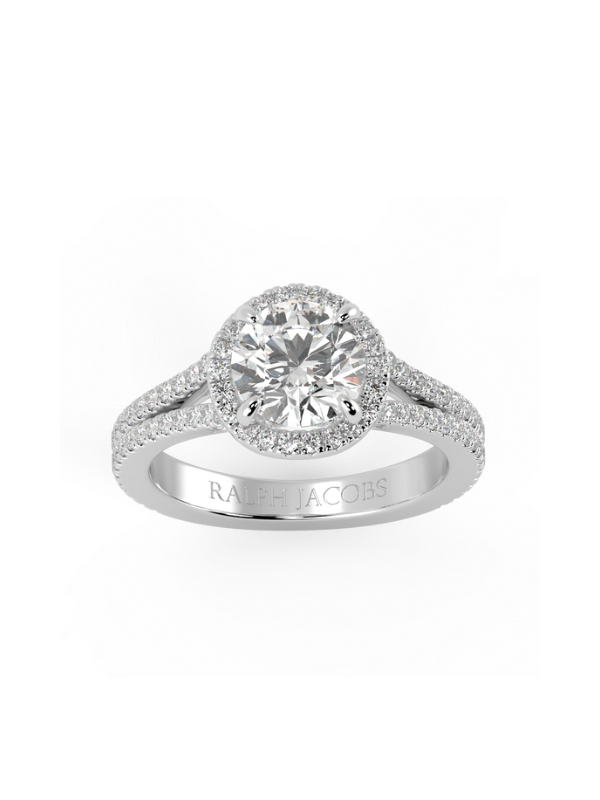 Mia Moissanite Engagement Ring