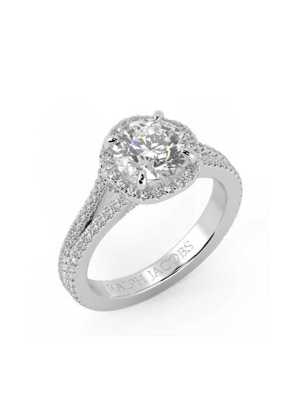 Mia Moissanite Engagement Ring