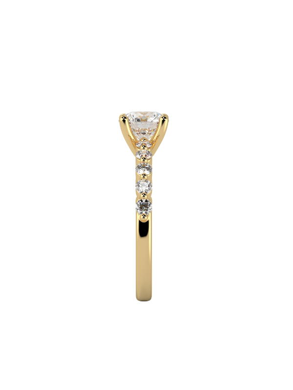 Victoria Moissanite Engagement Ring